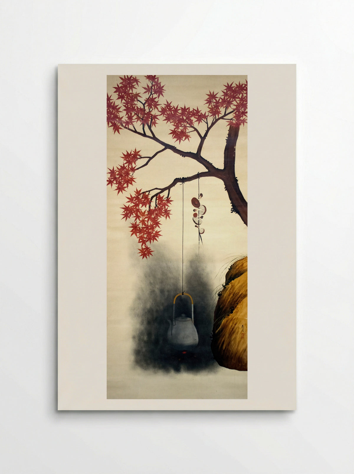 Autumn Maple - Shibata Zeshin - Poster