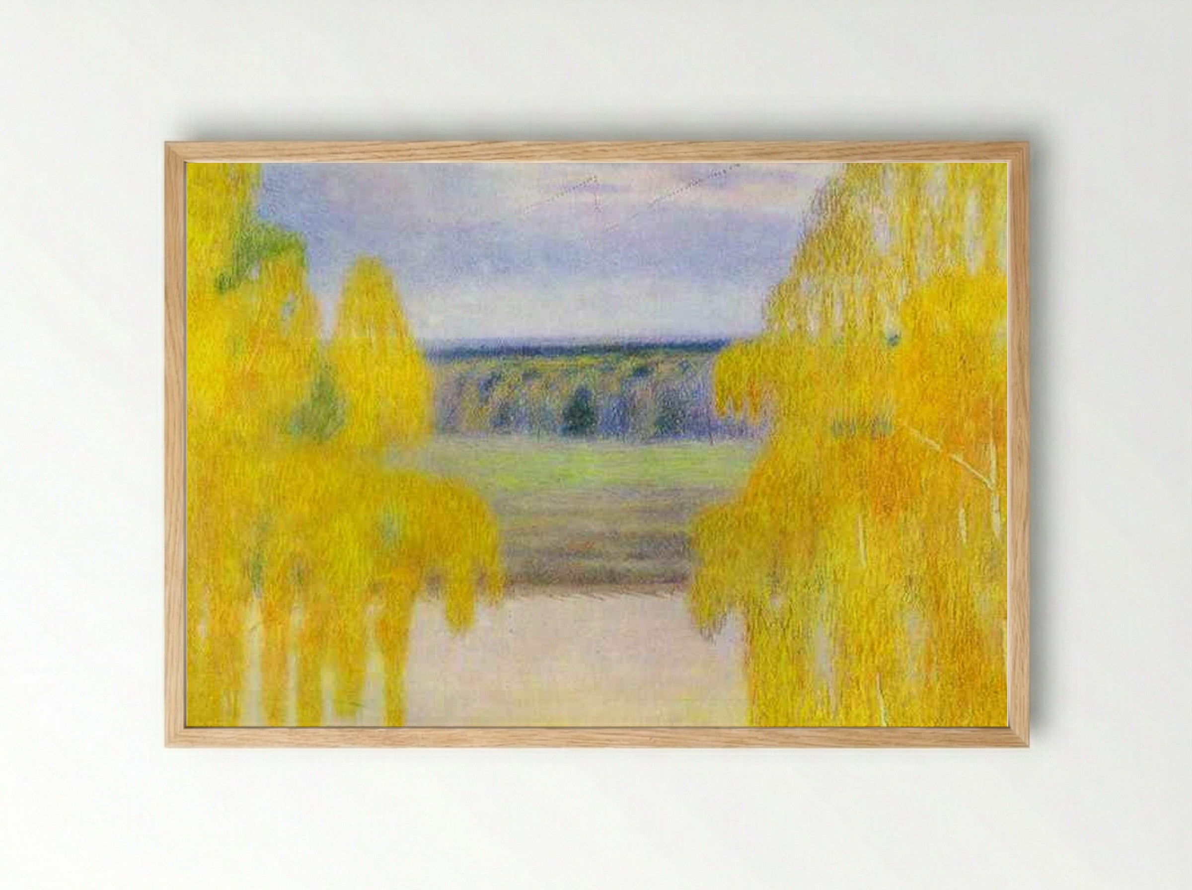 Autumn Song - Victor Borisov-Musatov - Framed Print Wood