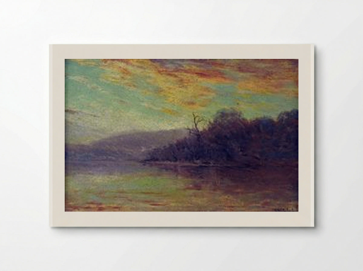 Autumn Sunset - Robert Julian Onderdonk - Poster