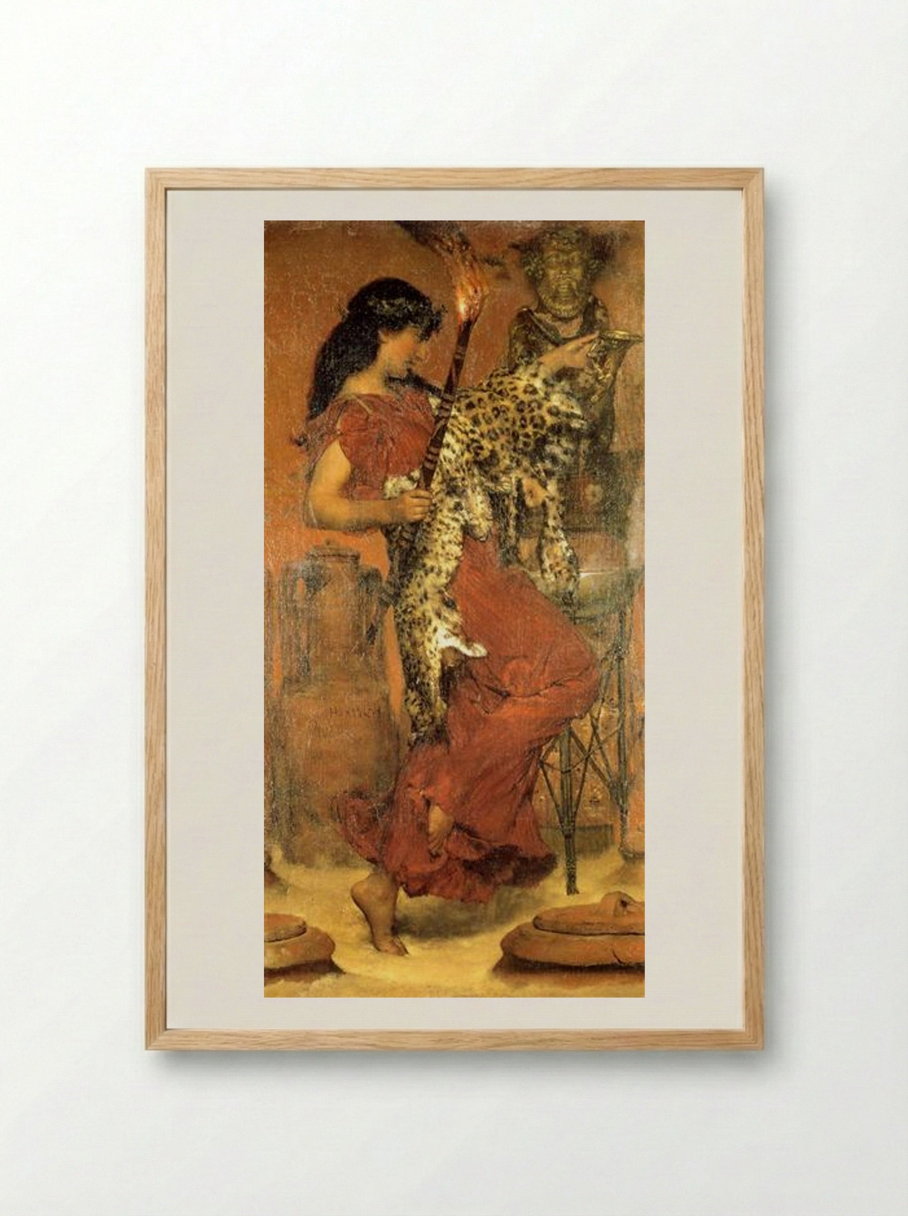Autumn Vintage Festival - Sir Lawrence Alma-Tadema - Framed Print Wood