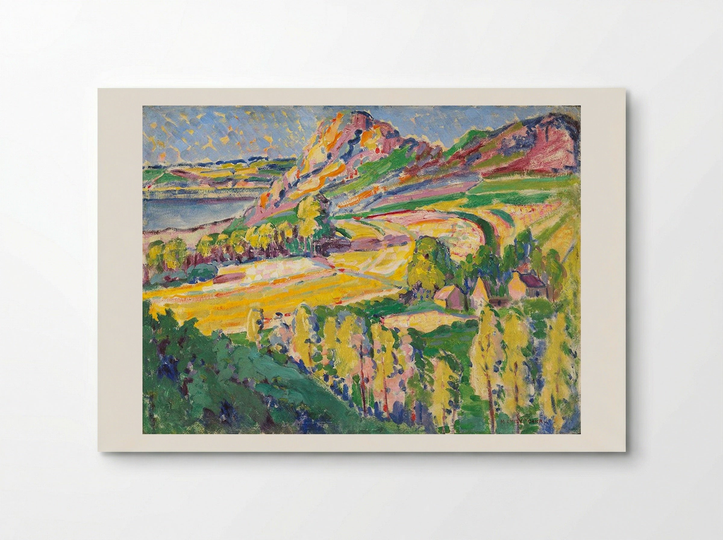 Autumn in France - Emily Carr - Poster