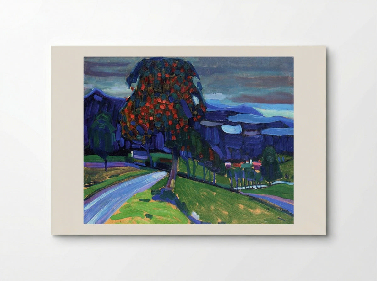 Autumn in Murnau - Wassily Kandinsky - Poster
