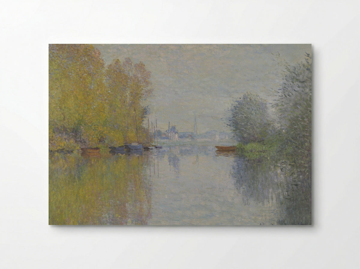 Autumn on the Seine at Argenteuil - Claude Monet - Poster