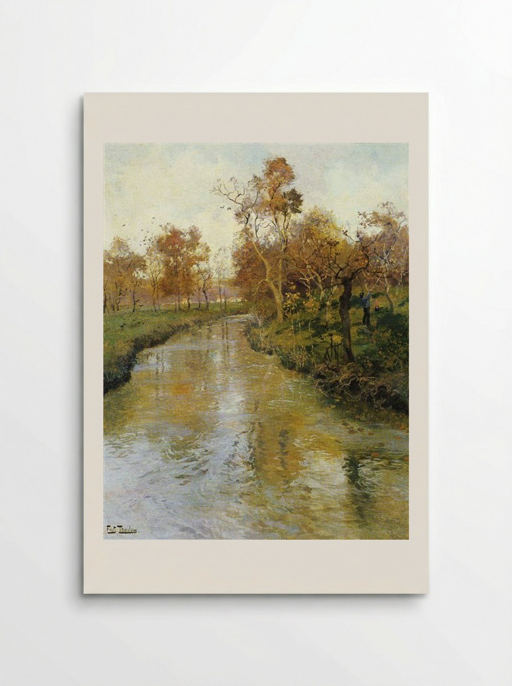 Autumn - Frits Thaulow - Poster