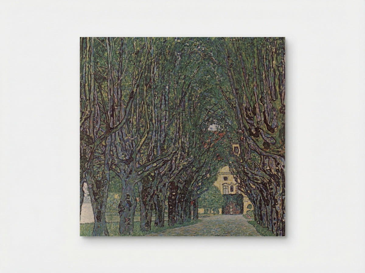 Avenue of Schloss Kammer Park - Gustav Klimt - Poster