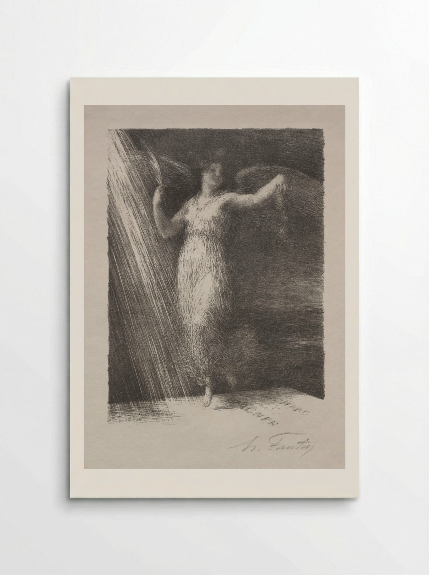 Awakening - Henri Fantin-Latour - Poster