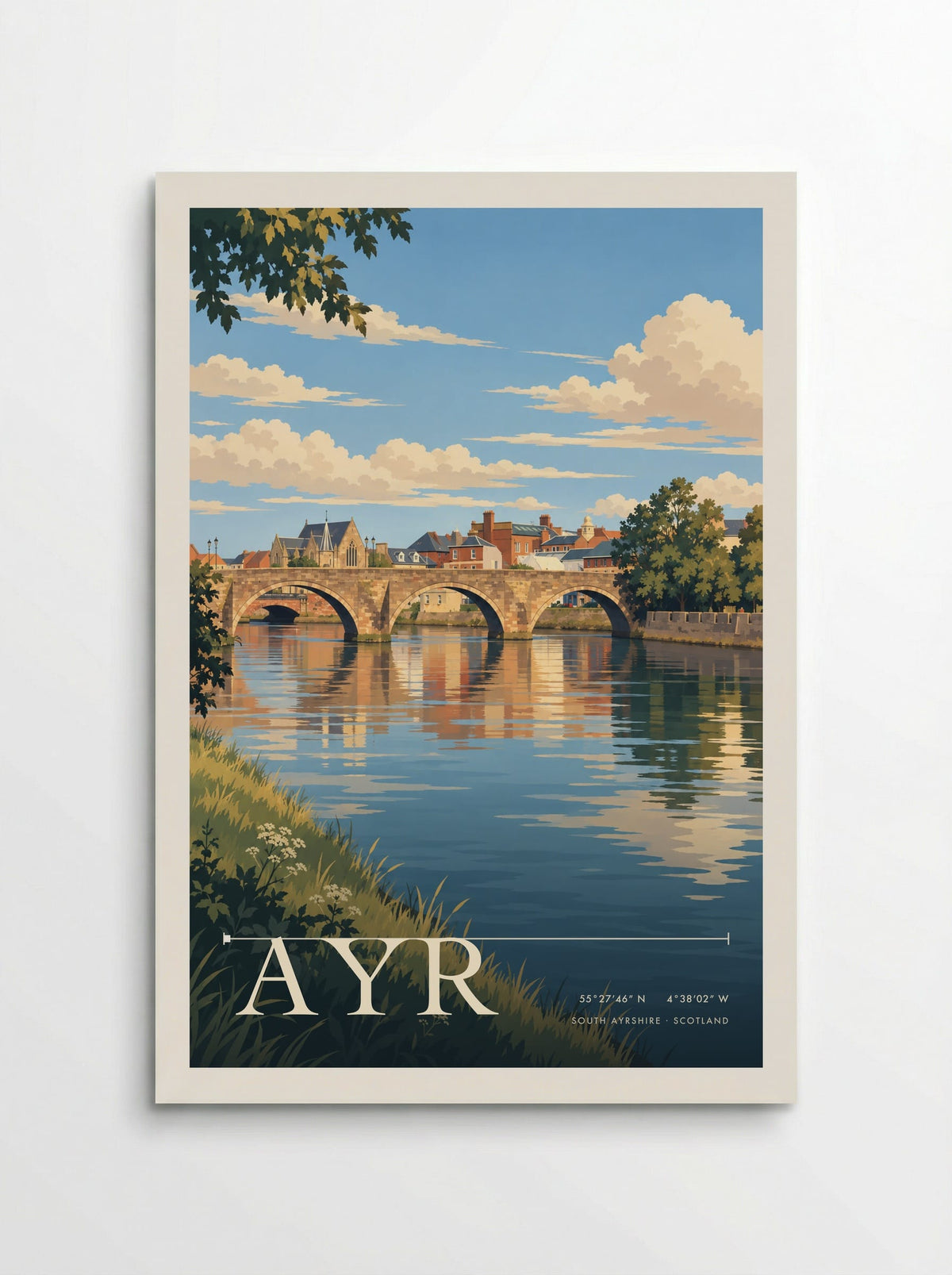 Ayr, South Ayrshire | Travel Poster - Poster