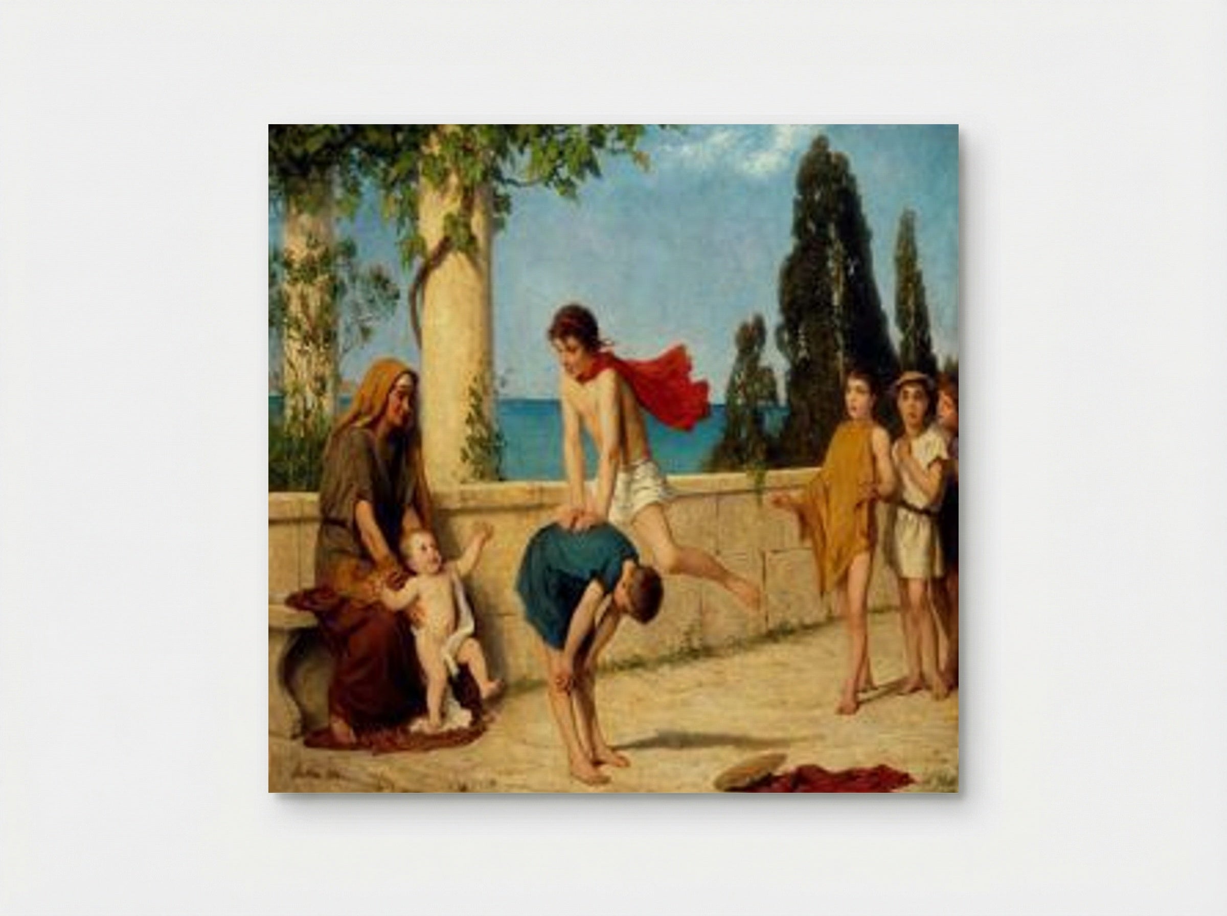 Böckligumpen - Albert Anker - Poster
