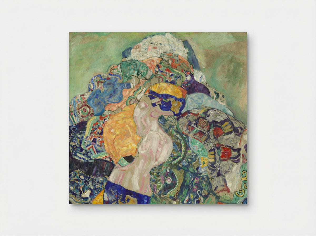 Baby (Cradle) - Gustav Klimt - Poster