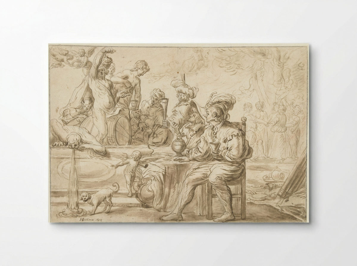 Bacchanaal - Hendrik Soukens - Poster
