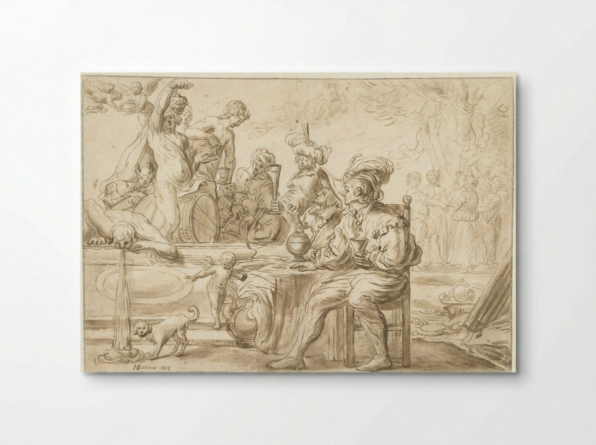 Bacchanaal - Hendrik Soukens - Poster