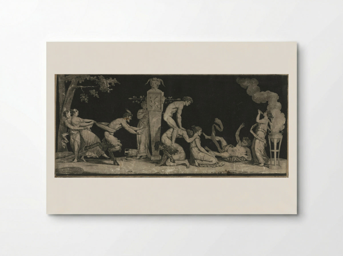 Bacchanal, the Game of Leap Frog - Laurent Guyot - Poster