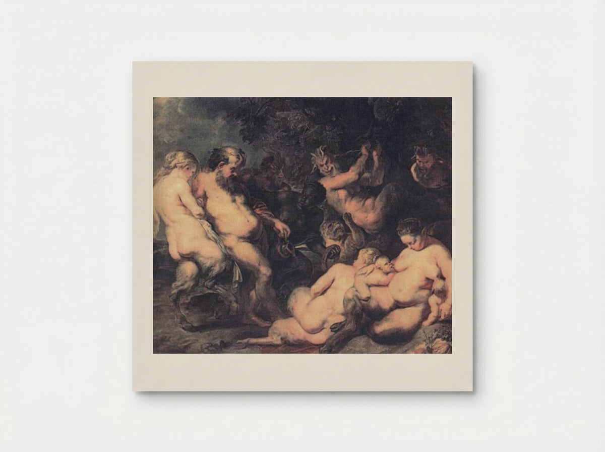 Bacchanale - Peter Paul Rubens - Poster