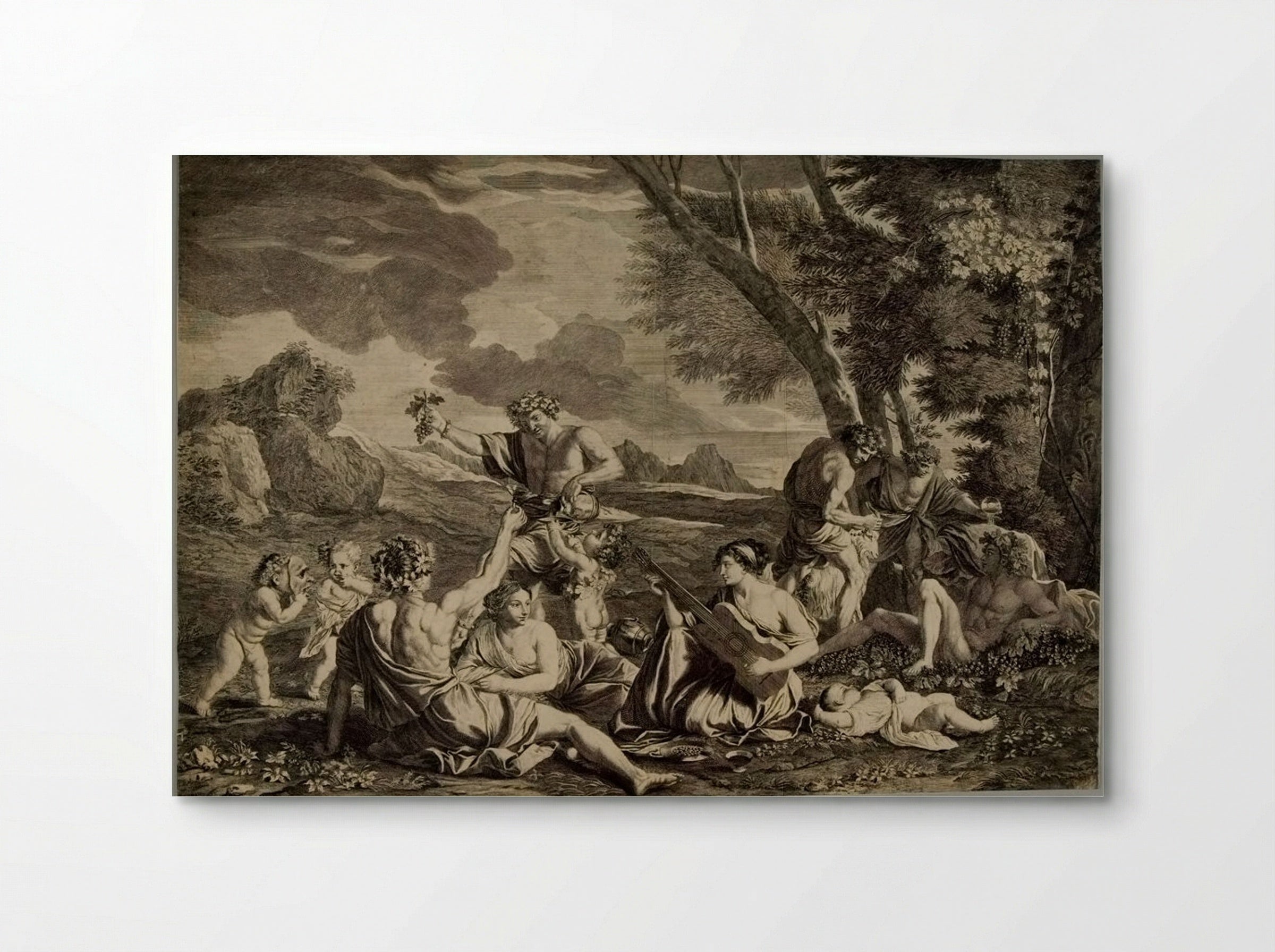 Bacchanalians - Frans Ertinger - Poster