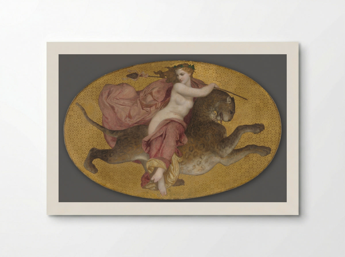 Bacchante on a Panther - William-Adolphe Bouguereau - Poster