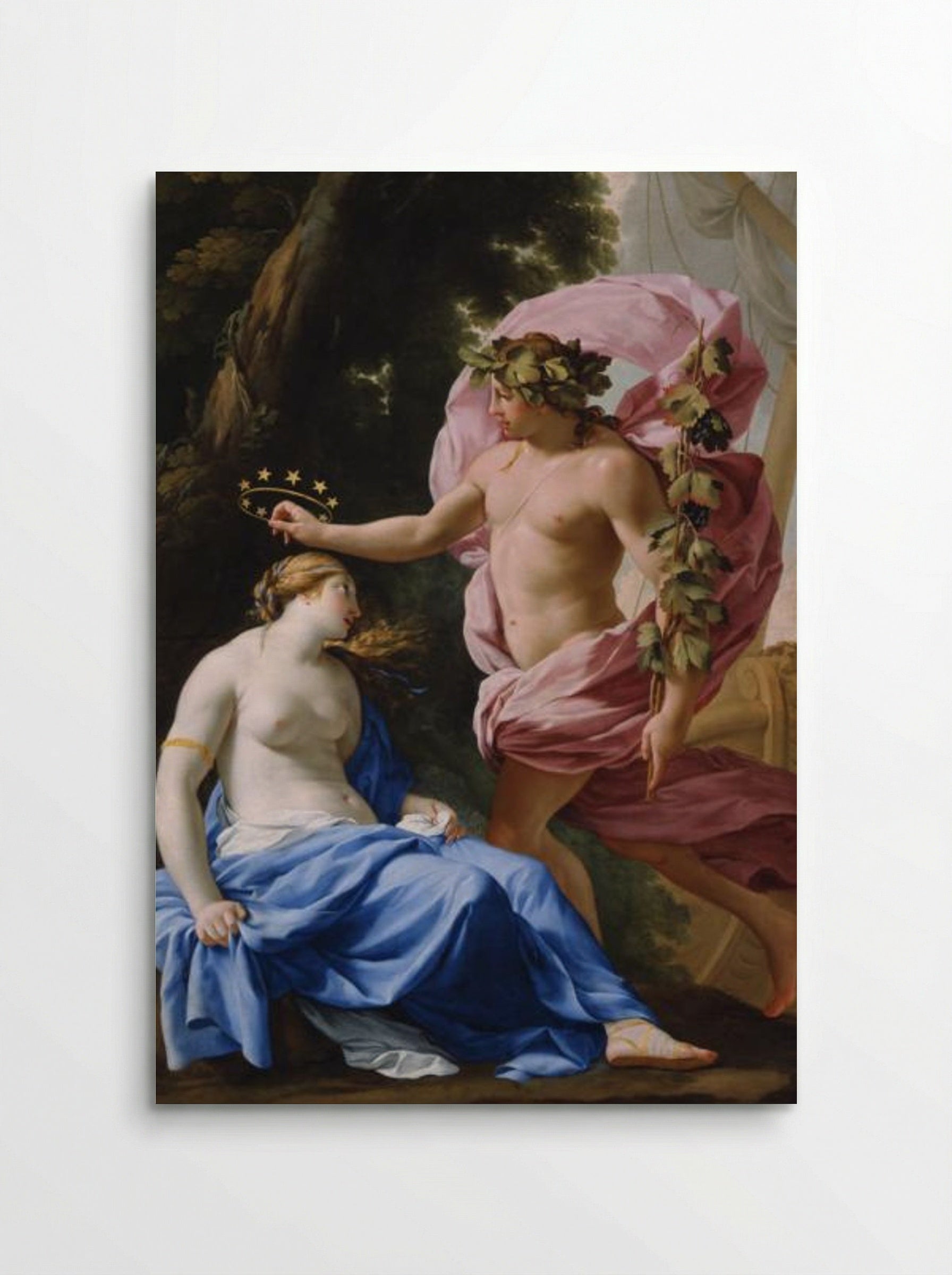 Bacchus and Ariadne - Eustache Le Sueur - Poster