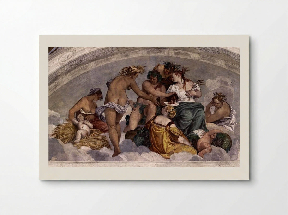 Bacchus and Ceres - Paolo Veronese - Poster