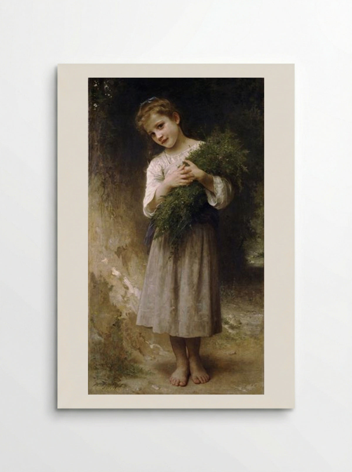Back Fields - William-Adolphe Bouguereau - Poster