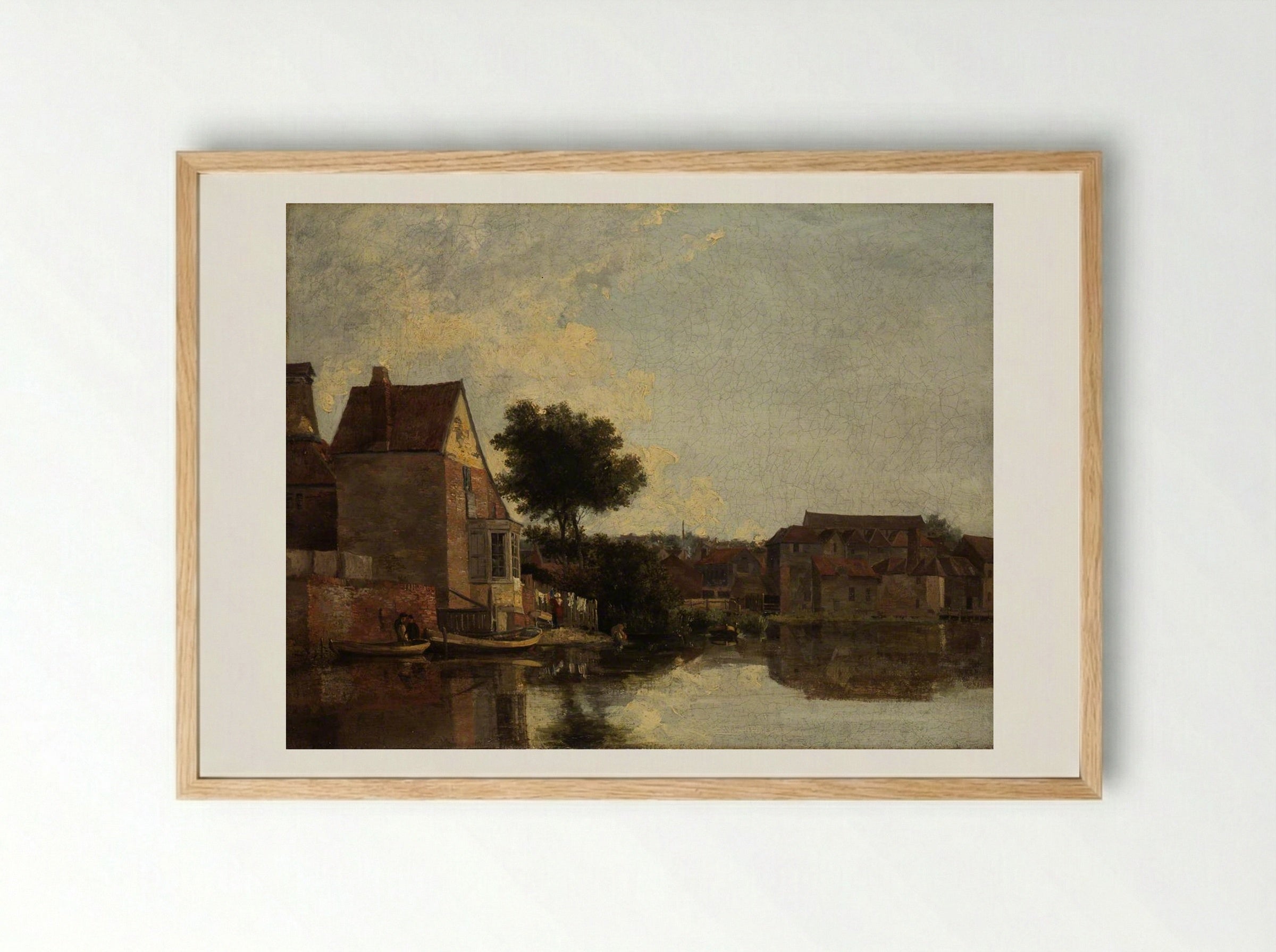 Back of the Mills - John Crome - Framed Print Wood