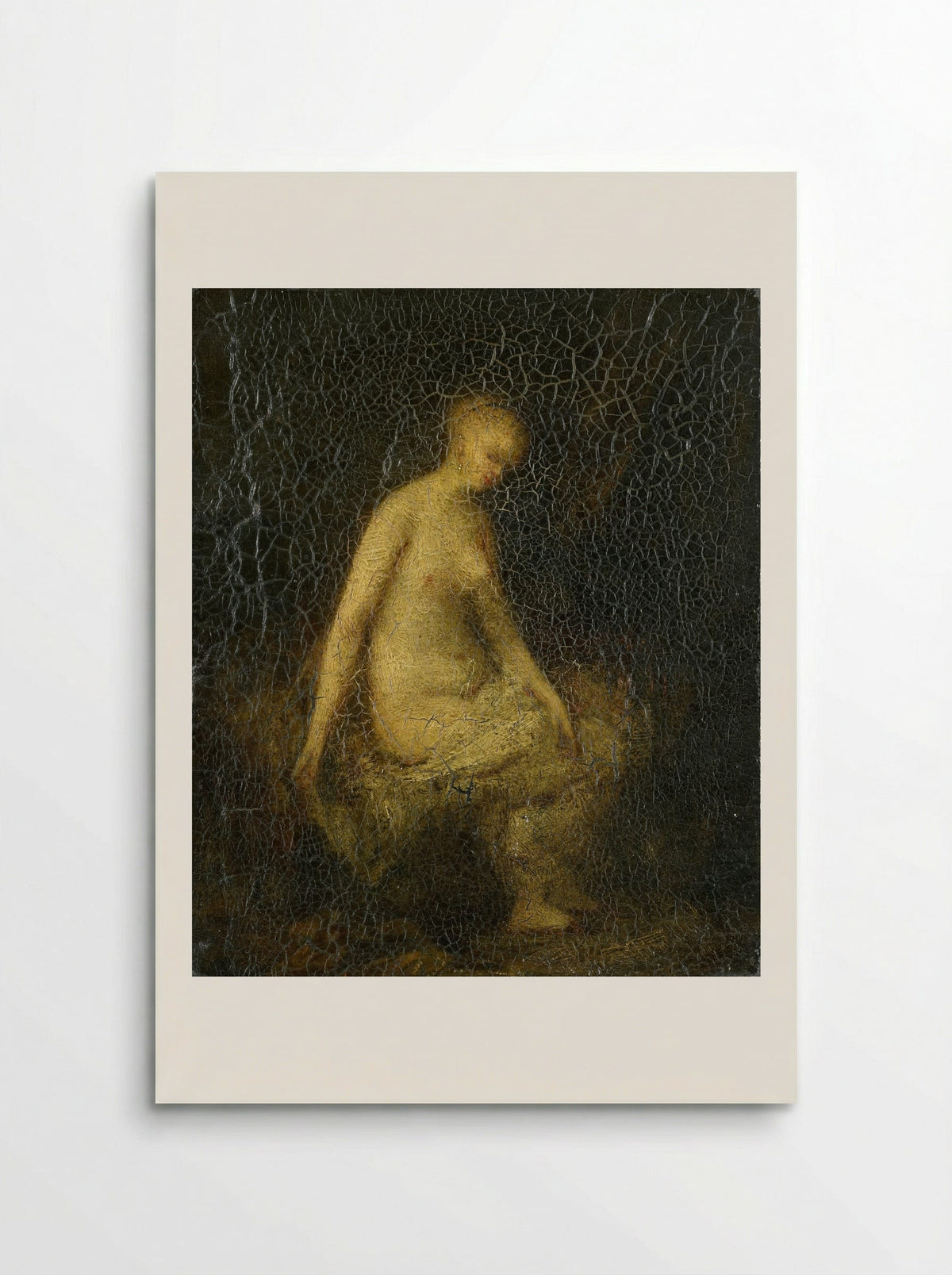 Badende vrouw (Bather) - Hippolyte Michaud - Poster