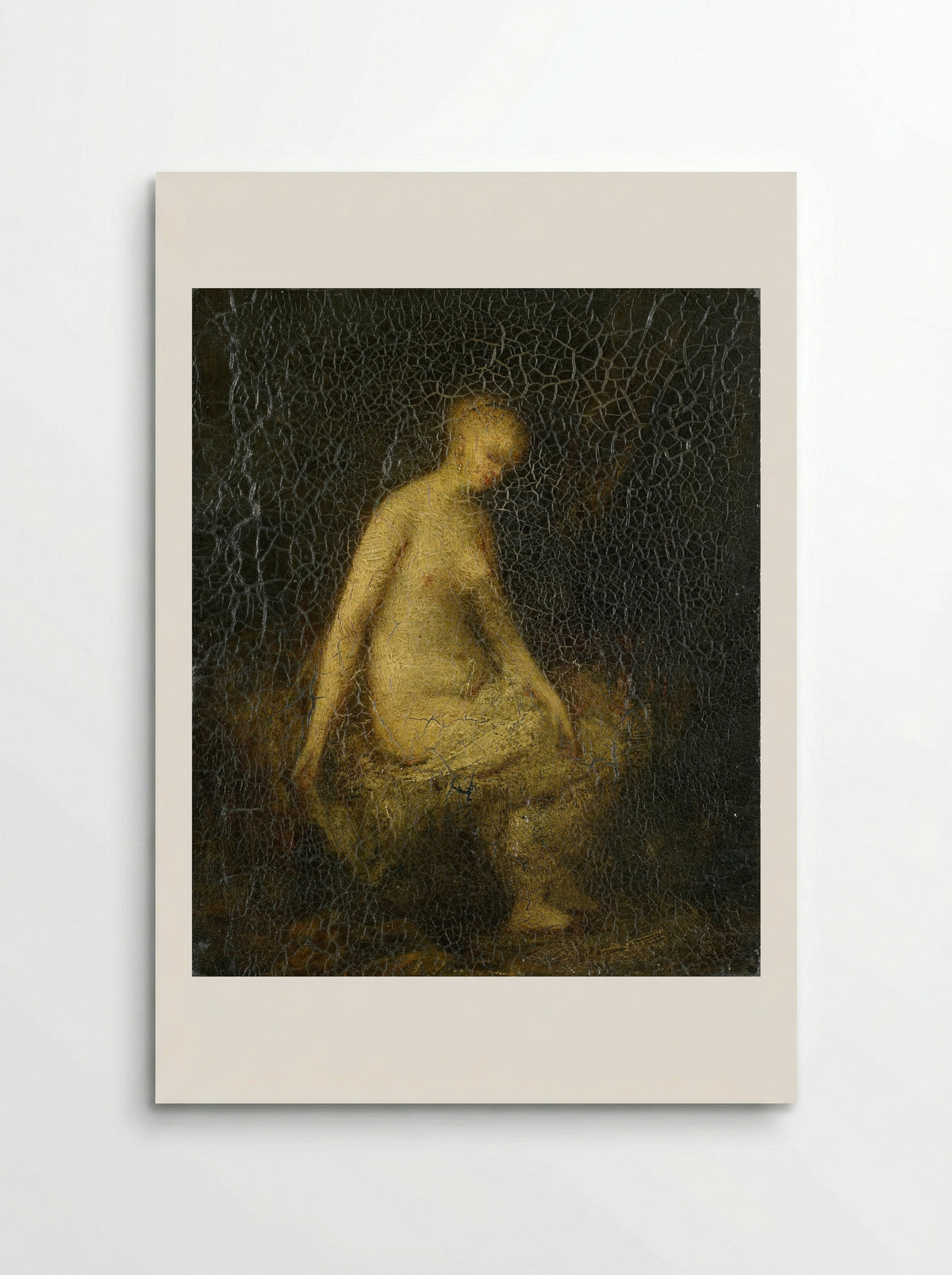 Badende vrouw (Bather) - Hippolyte Michaud - Poster