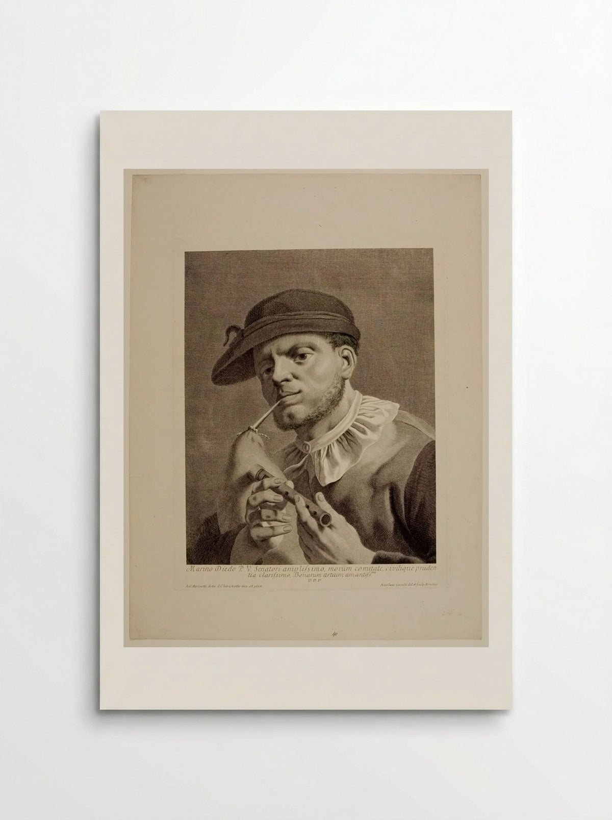 Bagpiper - Nicolò Cavalli - Poster