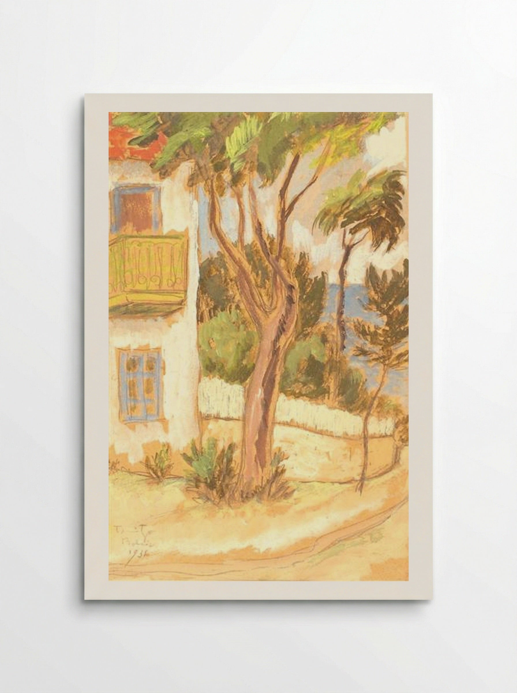 Balcic Corner - Nicolae Tonitza - Poster