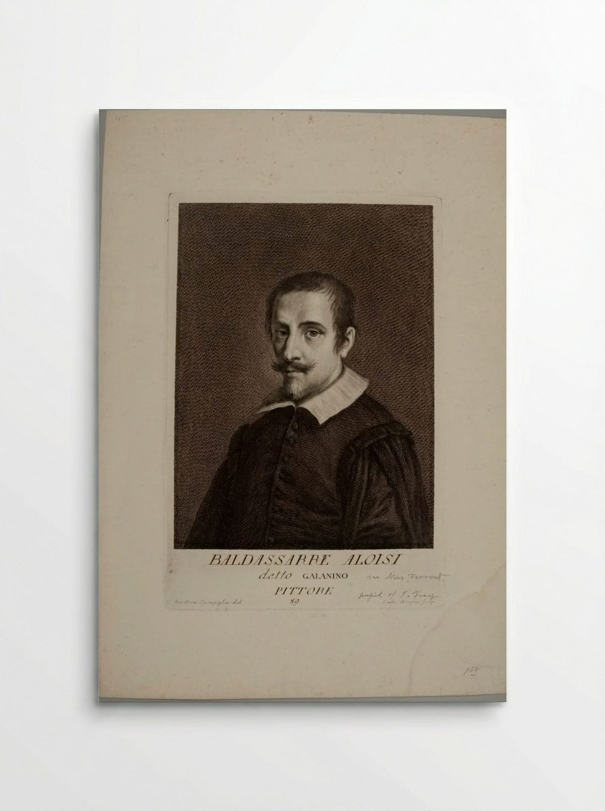 Baldassare Aloisi (Galanino) - Carlo Gregori - Poster