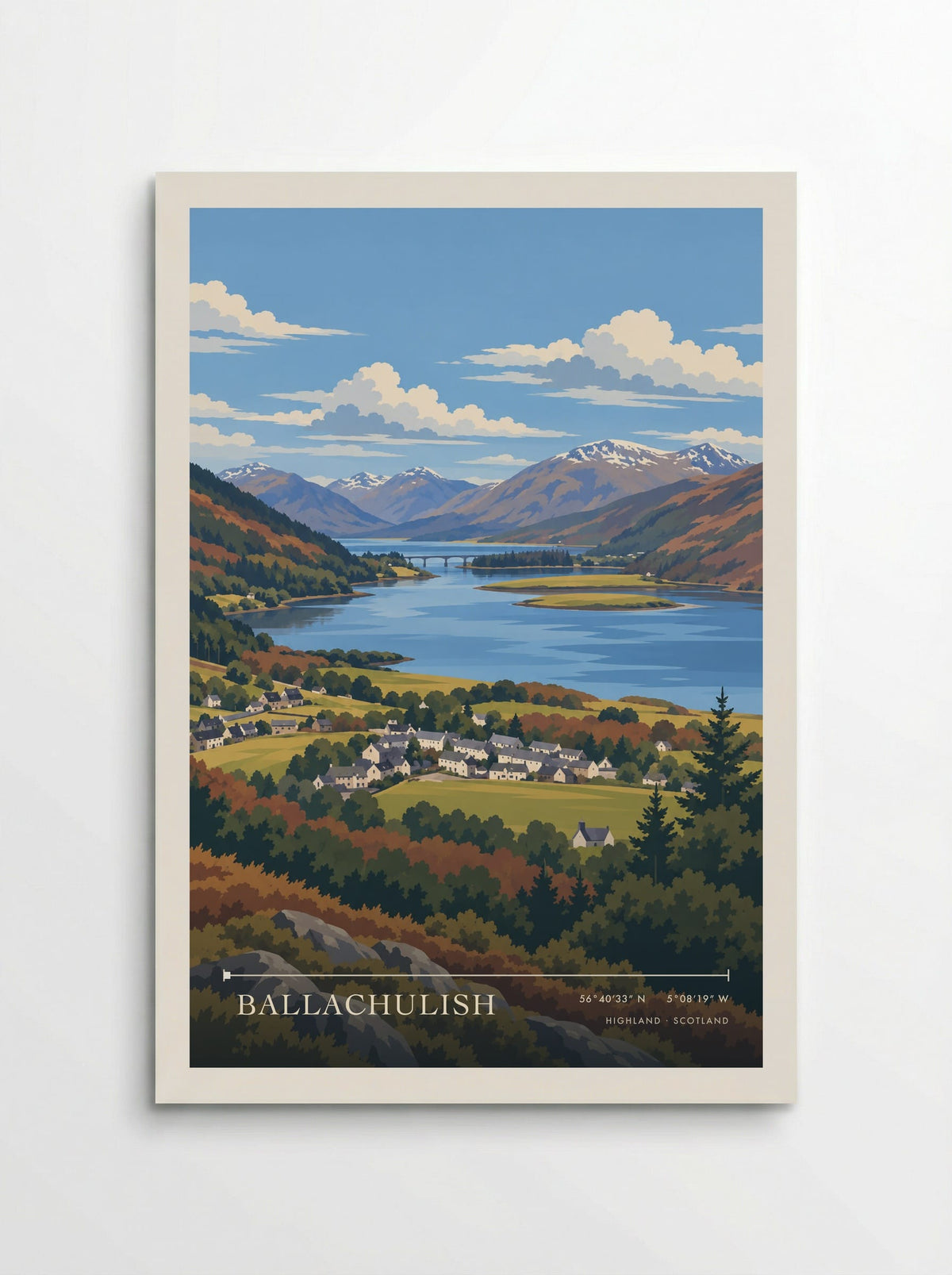 Ballachulish, Highland | Travel Poster - Poster