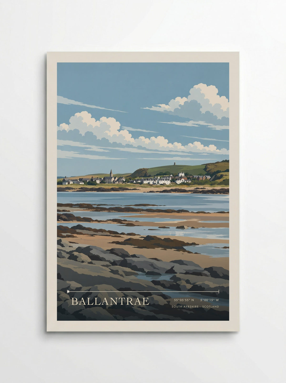 Ballantrae, South Ayrshire | Travel Poster - Poster