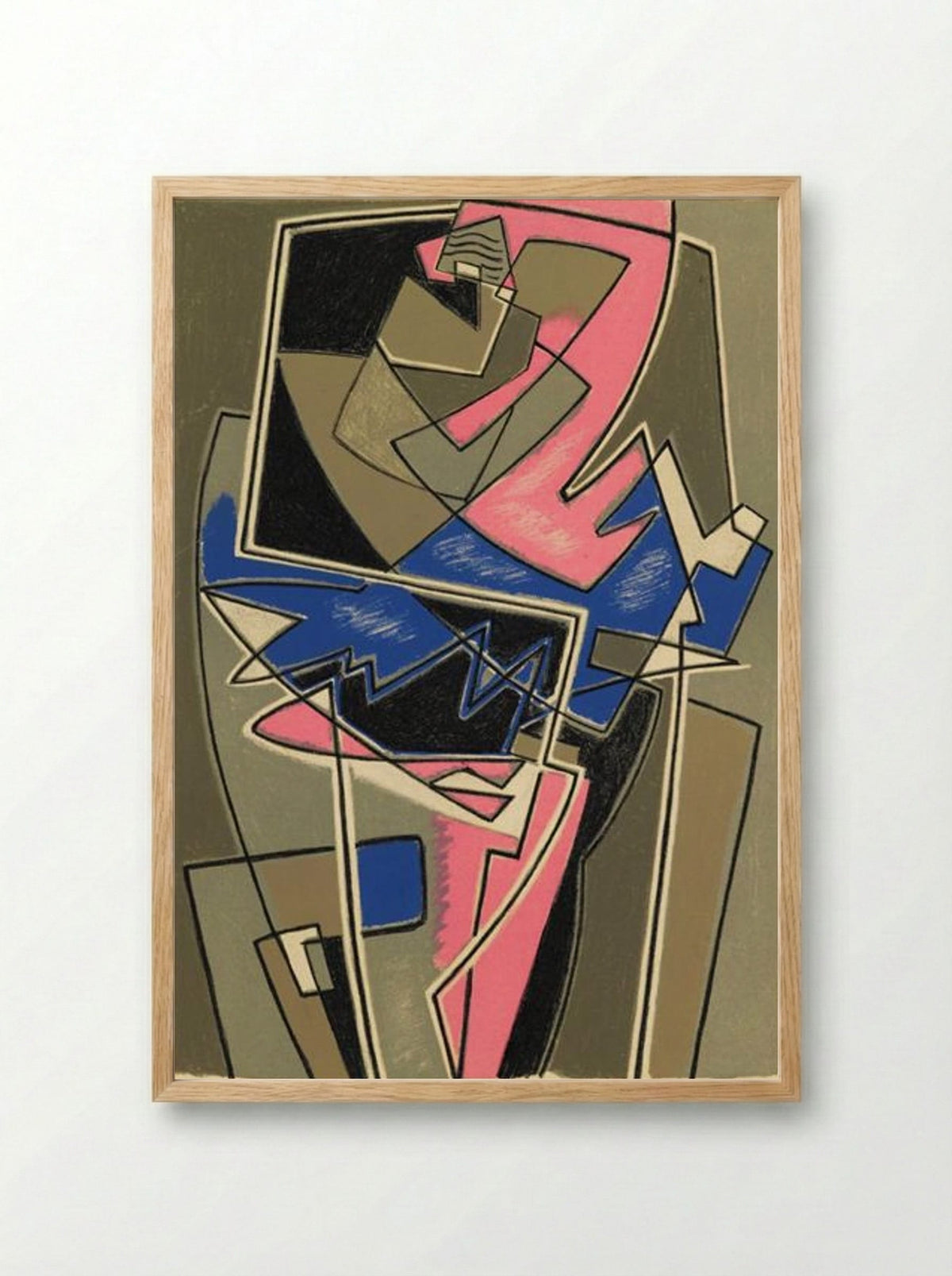 Ballerina - Gino Severini - Framed Print Wood