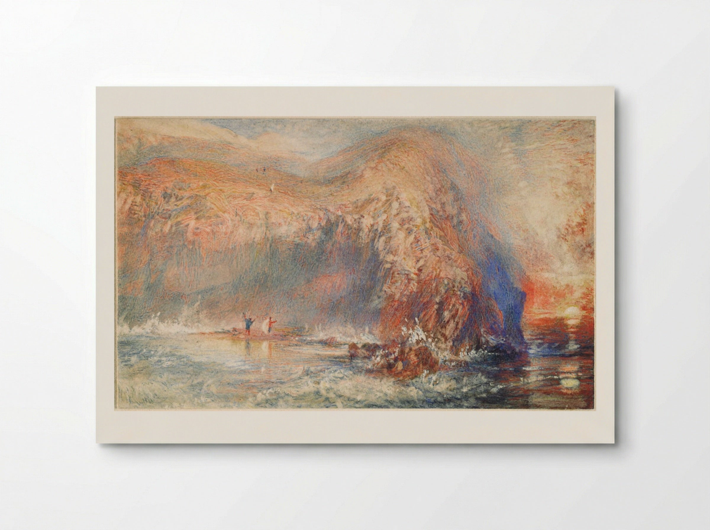 Bally-burgh Ness - Joseph Mallord William Turner - Poster