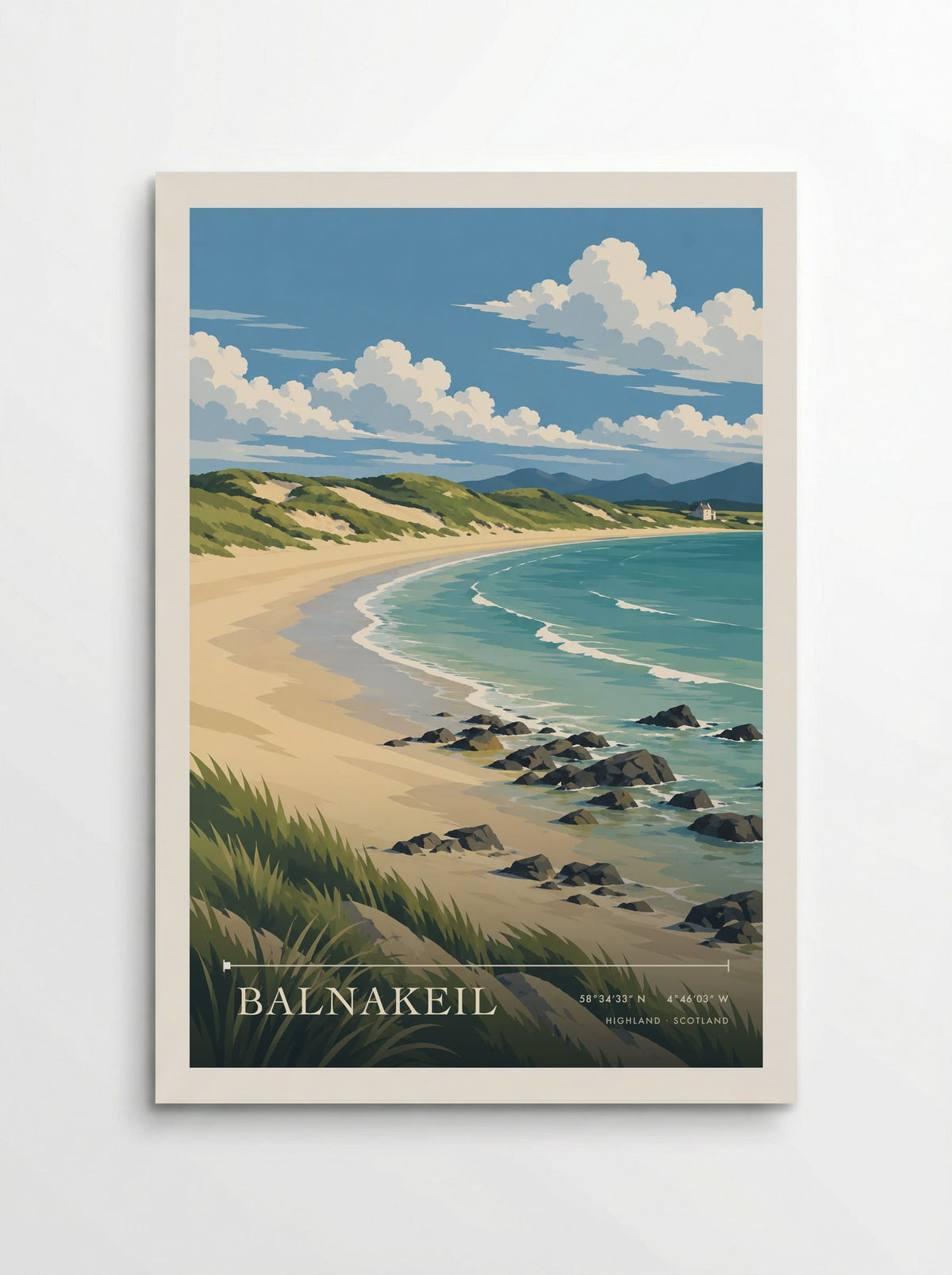 Balnakeil, Highland | Travel Poster - Poster