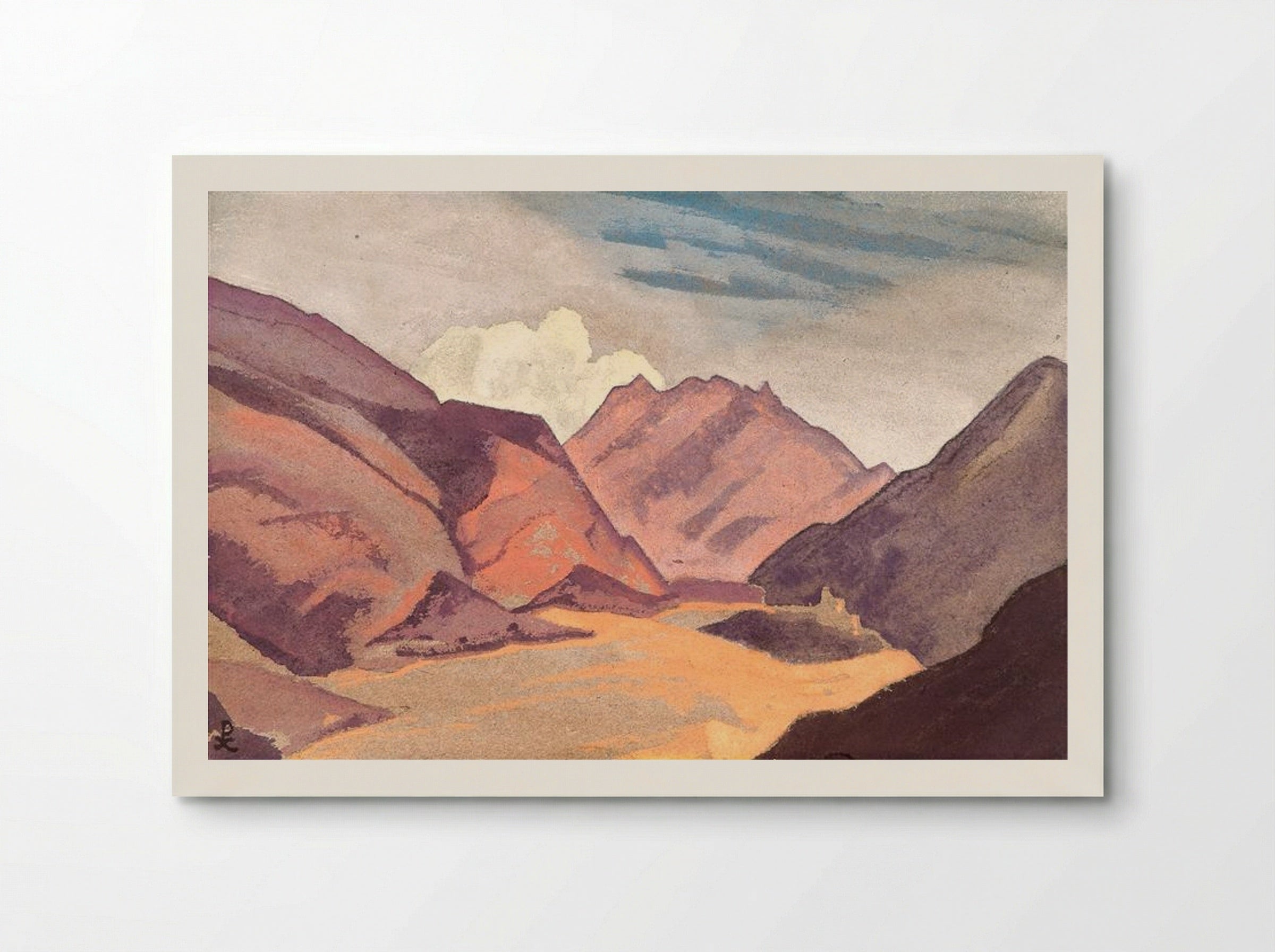 Baltistan (The border with Ladakh) - Nicholas Roerich - Poster