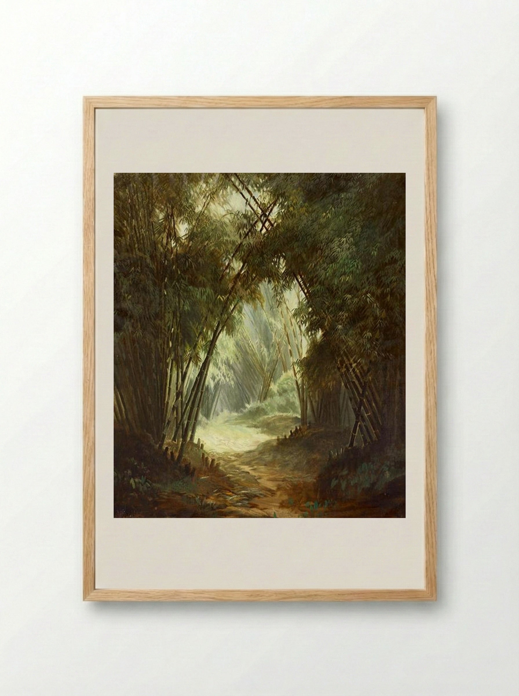 Bamboo Forest - Abdullah Suriosubroto - Framed Print Wood