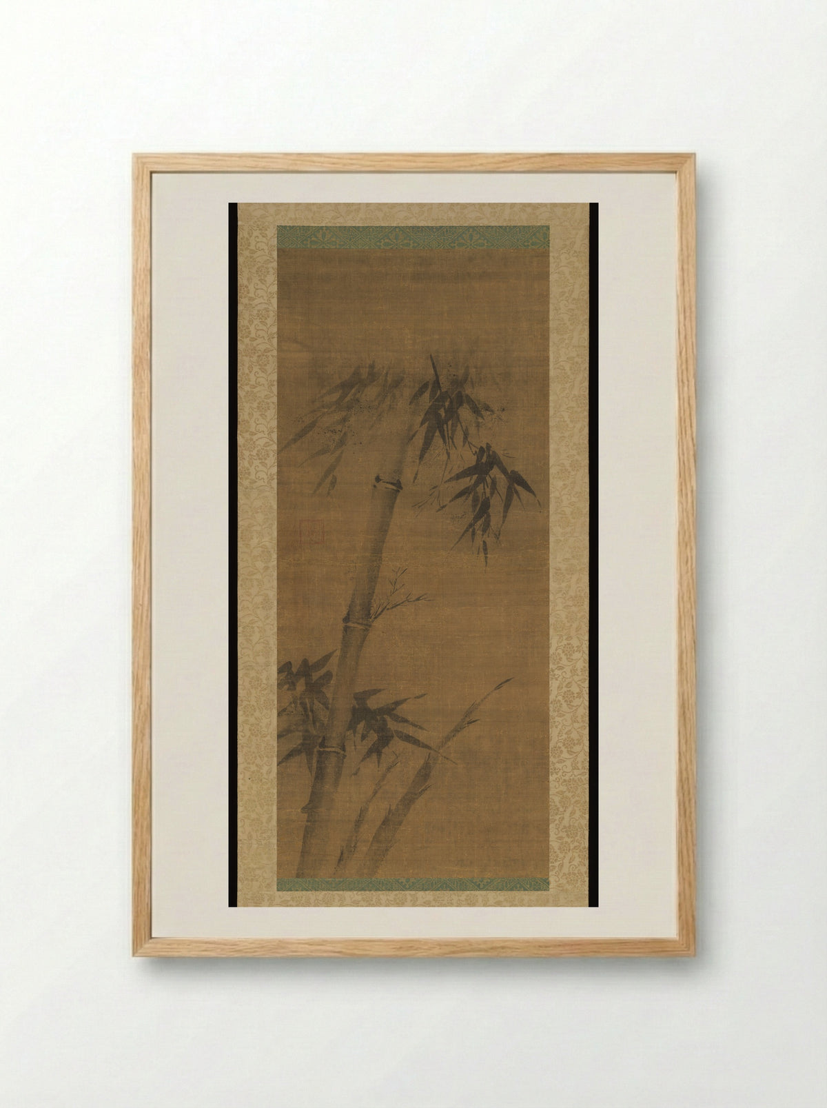 Bamboo - Kaō - Framed Print Wood