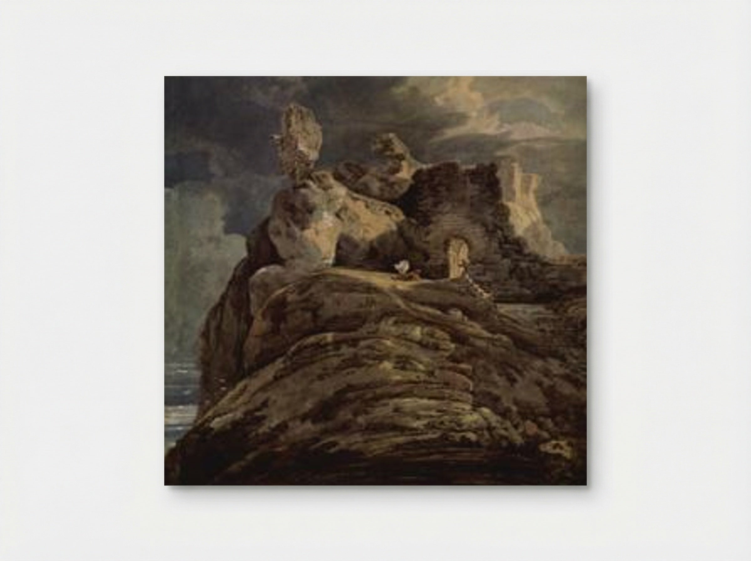 Bamburgh Castle, Northumberland - Thomas Girtin - Poster