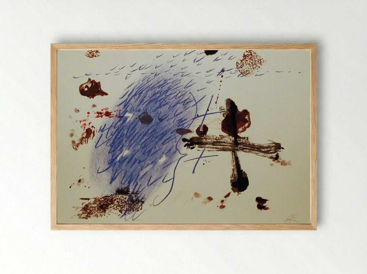 Ban de Loo Cologne - Antoni Tàpies - Framed Print Wood