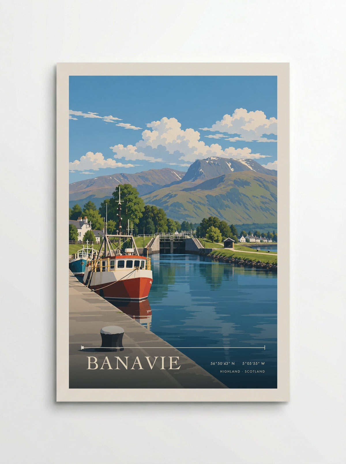 Banavie, Highland | Travel Poster - Poster