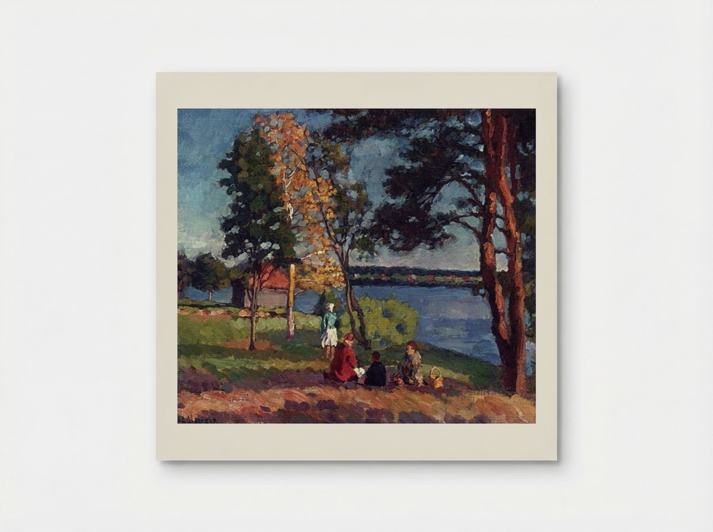 Bank of the Neva. Evening - Ilya Mashkov - Poster