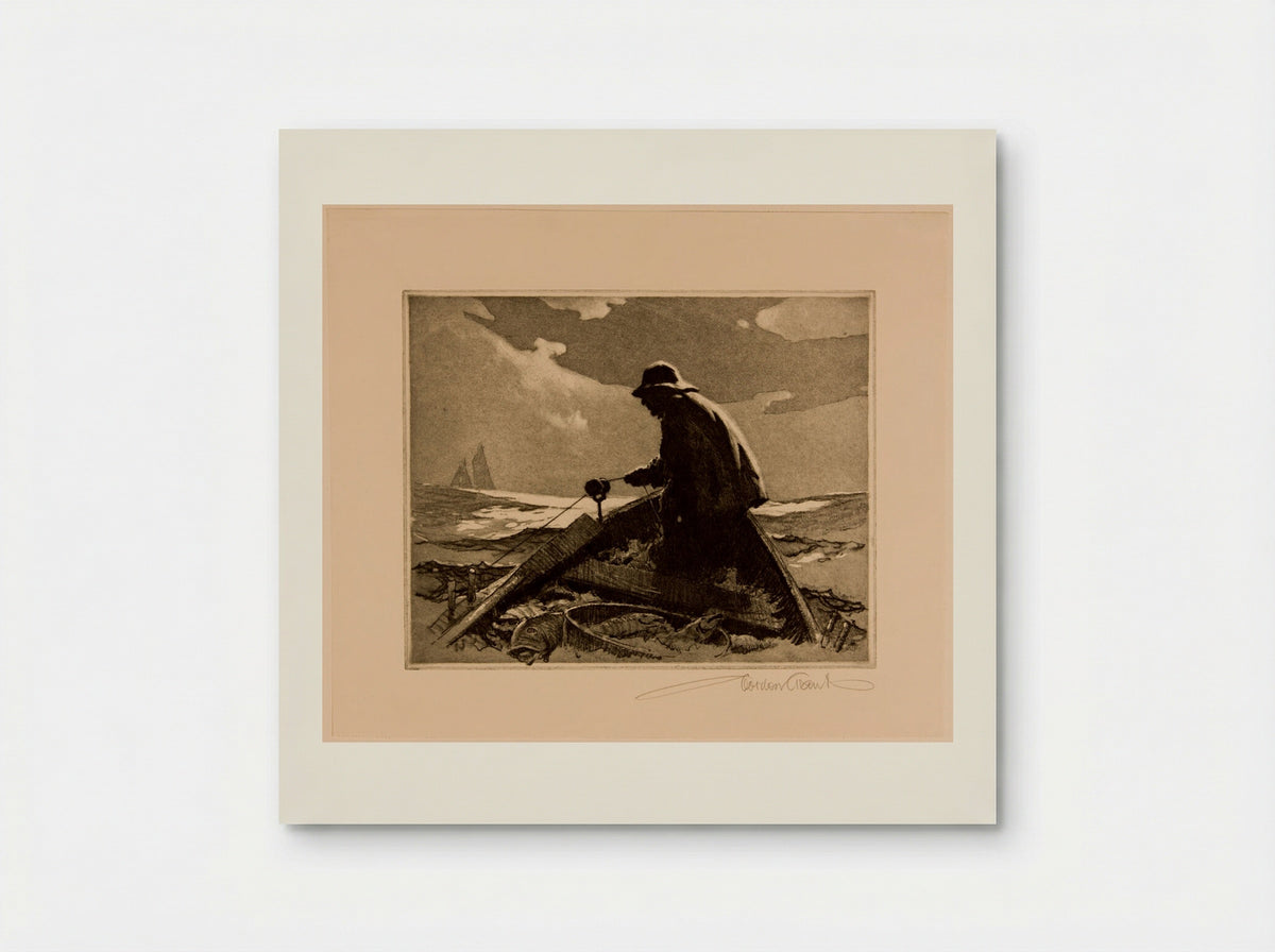 Banks Fishermen - Gordon Hope Grant - Poster
