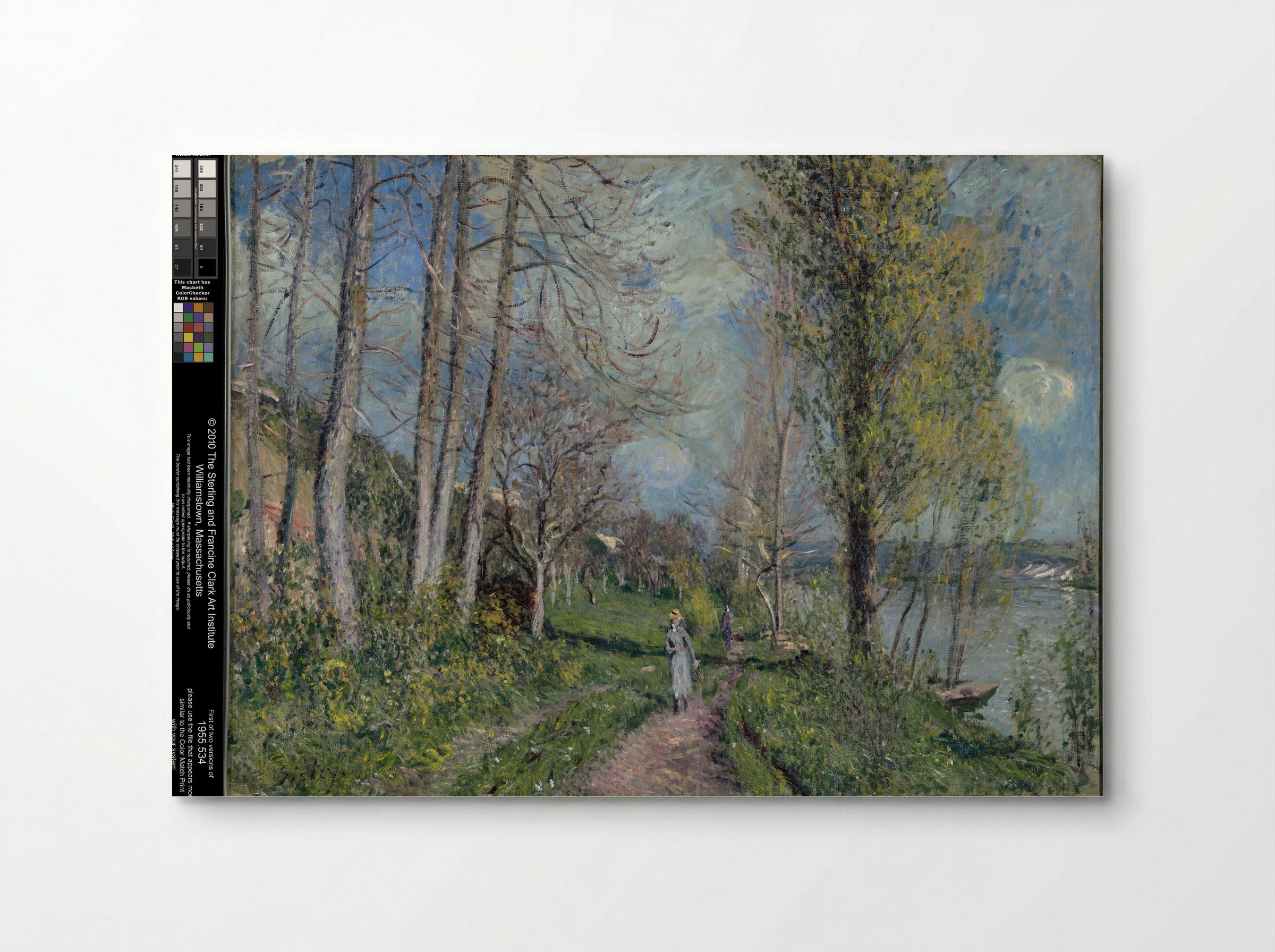 Banks of the Seine - Alfred Sisley - Poster