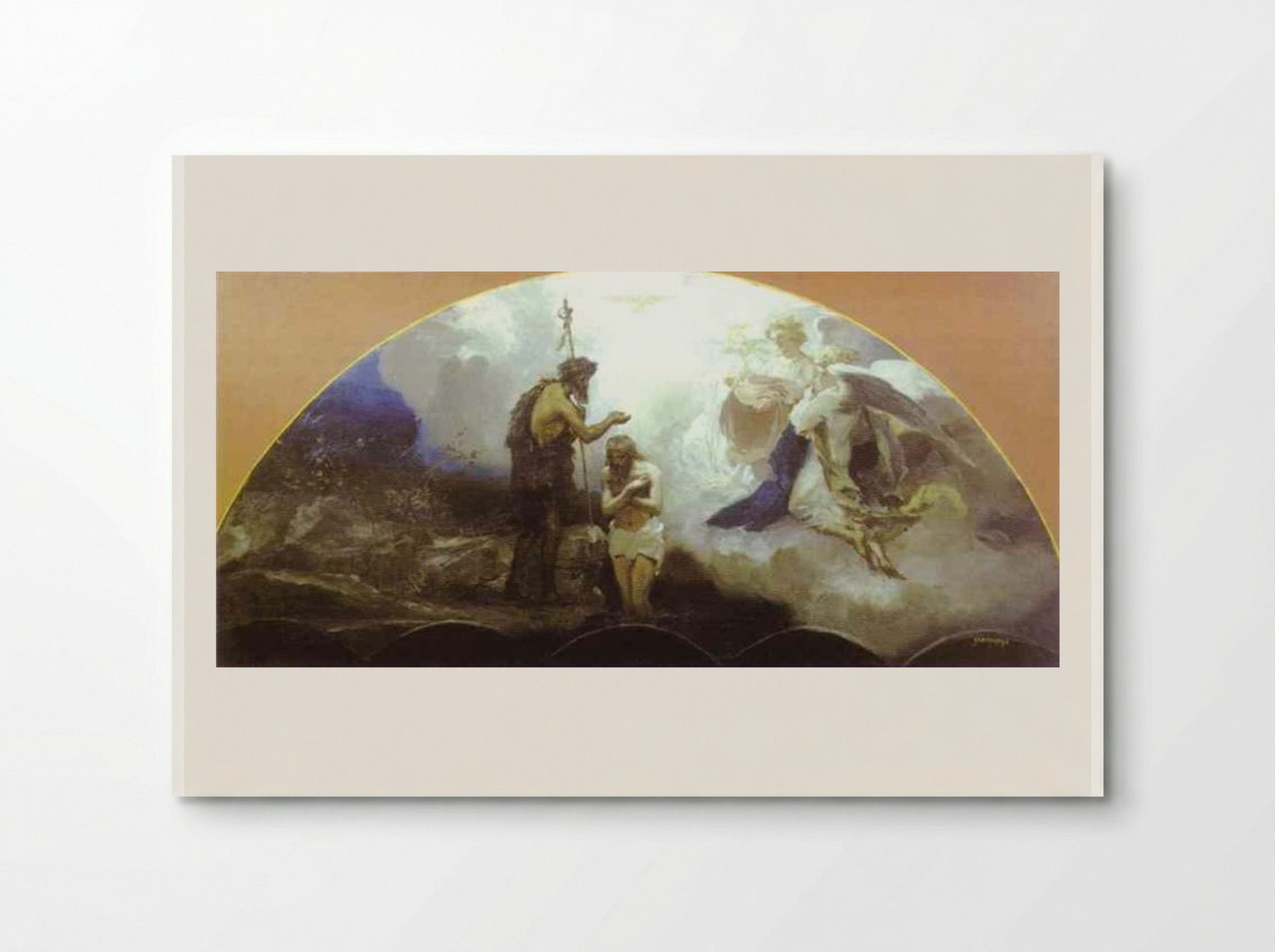 Baptism of Christ - Henryk Siemiradzki - Poster