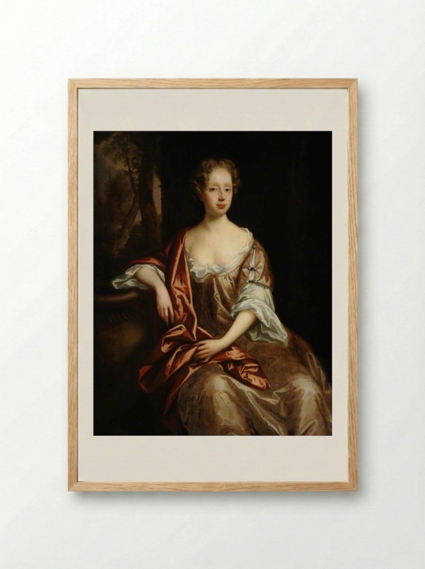Barbara Bellasis - John Riley - Framed Print Wood