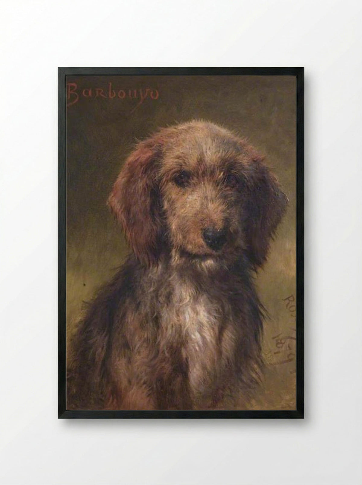 Barbouyo - Rosa Bonheur - Framed Print Black