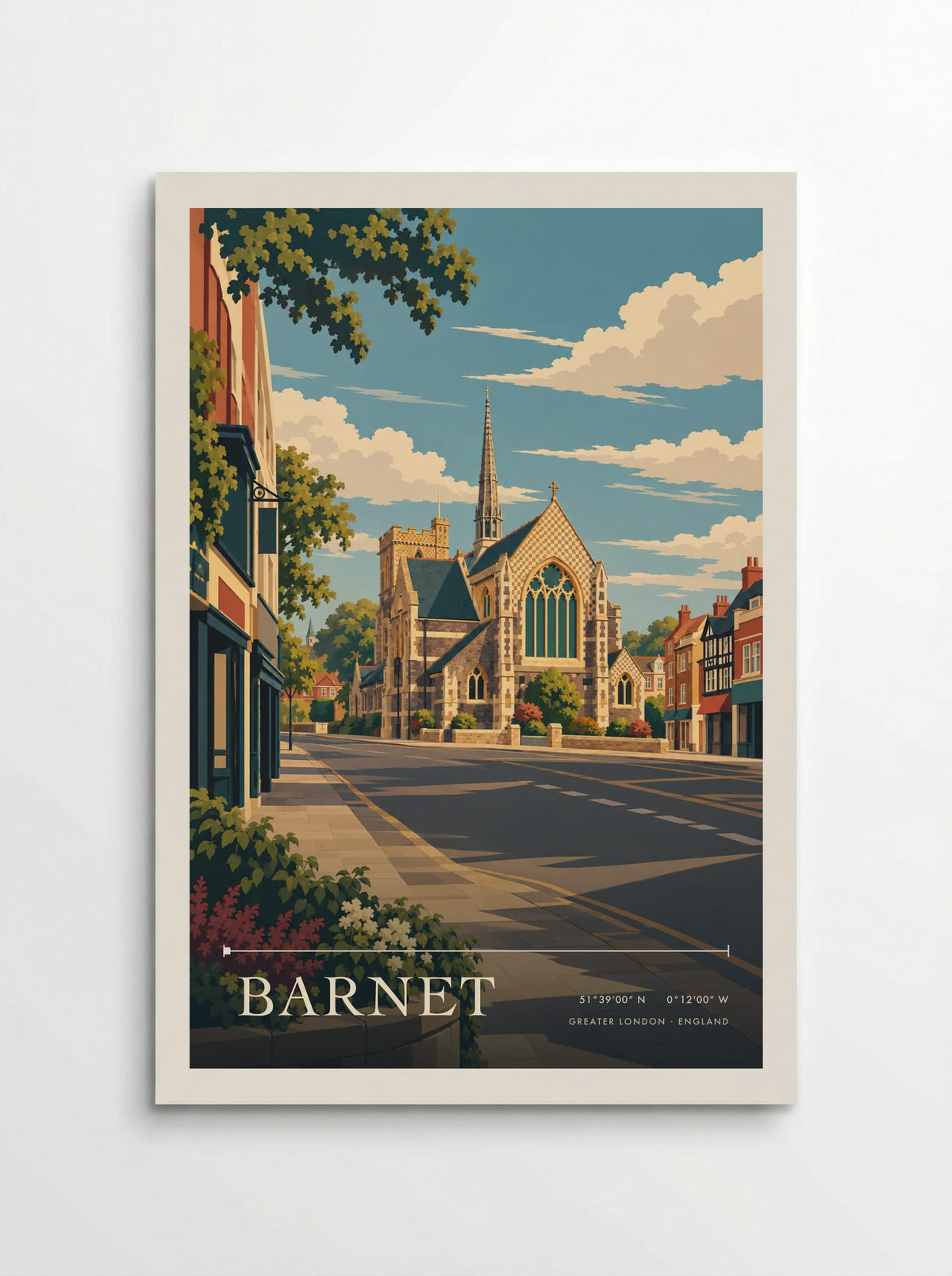 Barnet, Greater London | Travel Poster - Poster
