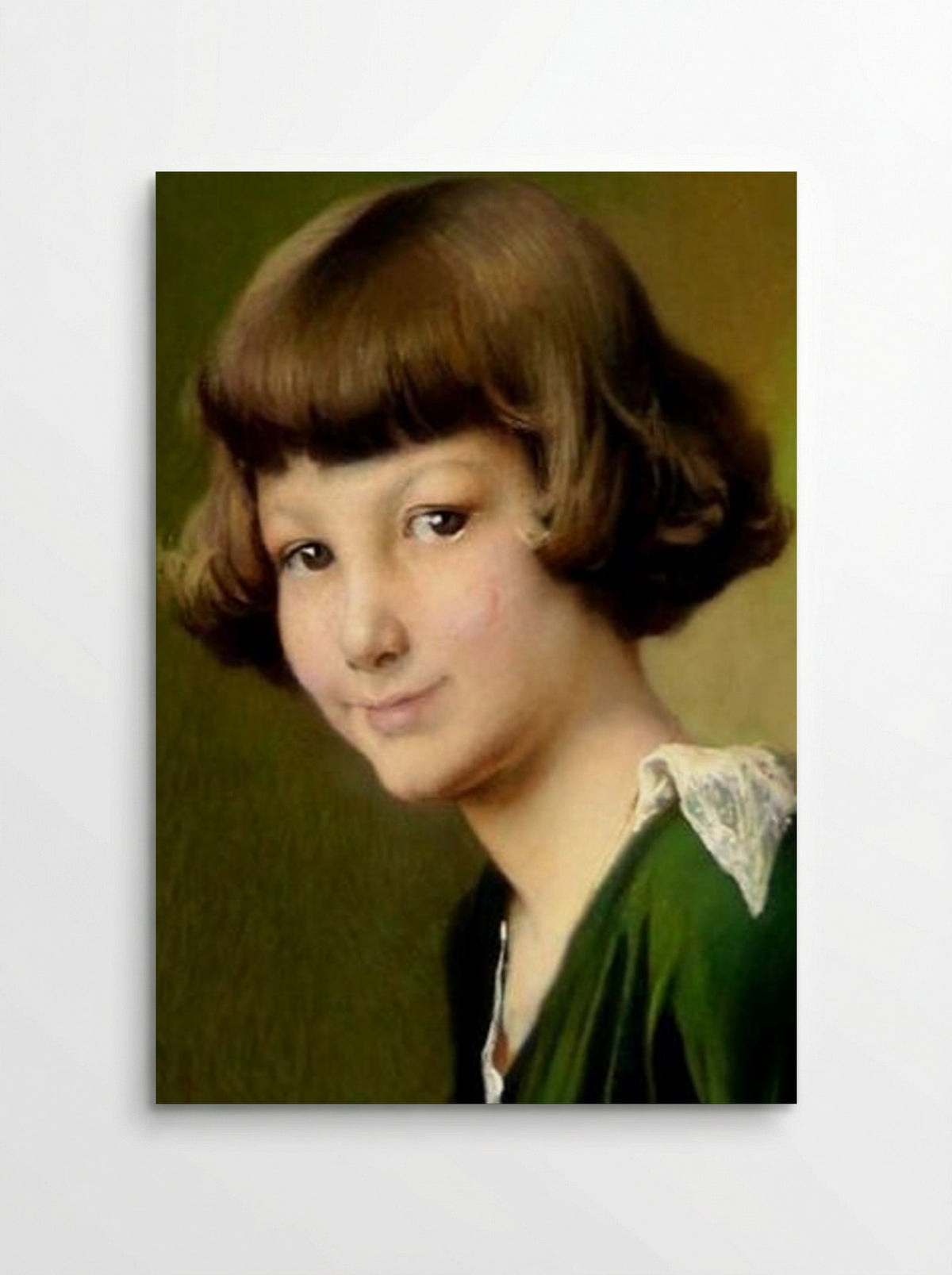 Baroness de Mevius (detail) - Firmin Baes - Poster