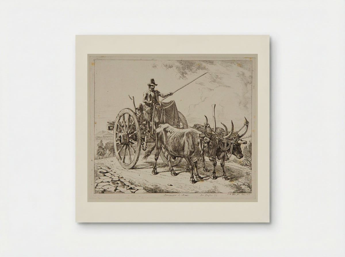 Barozzaro di Roma - Johann Adam Klein - Poster