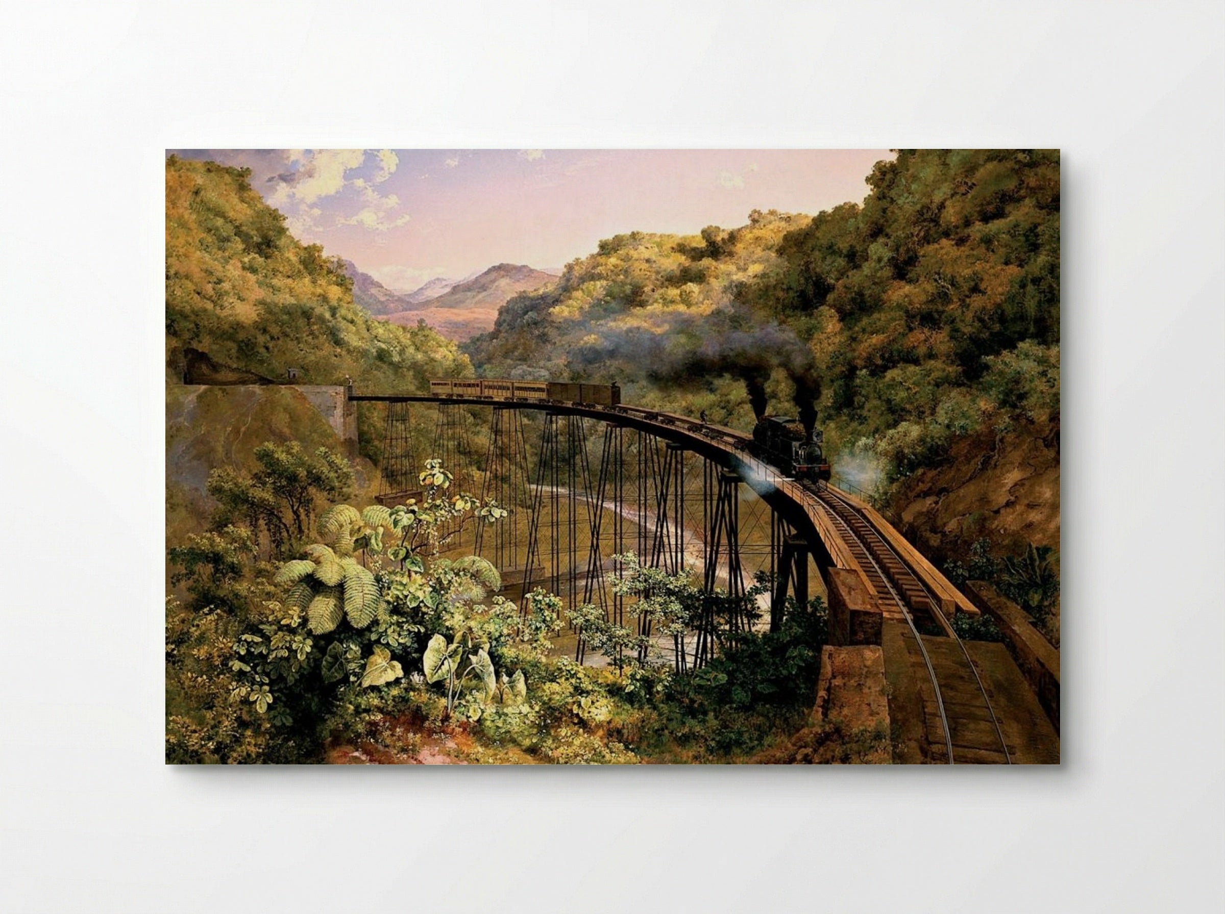 Barranca de Metlac - Jose Maria Velasco Gomez - Poster