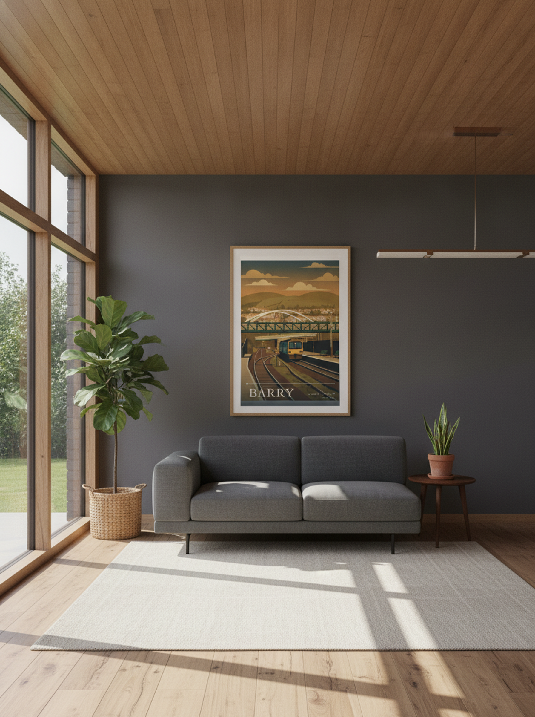 Barry South Wales Wales Travel Poster - Lifestyle